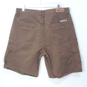 U.S Polo Assn Men’s Size 36 Brown Cargo Shorts 100 % Cotton